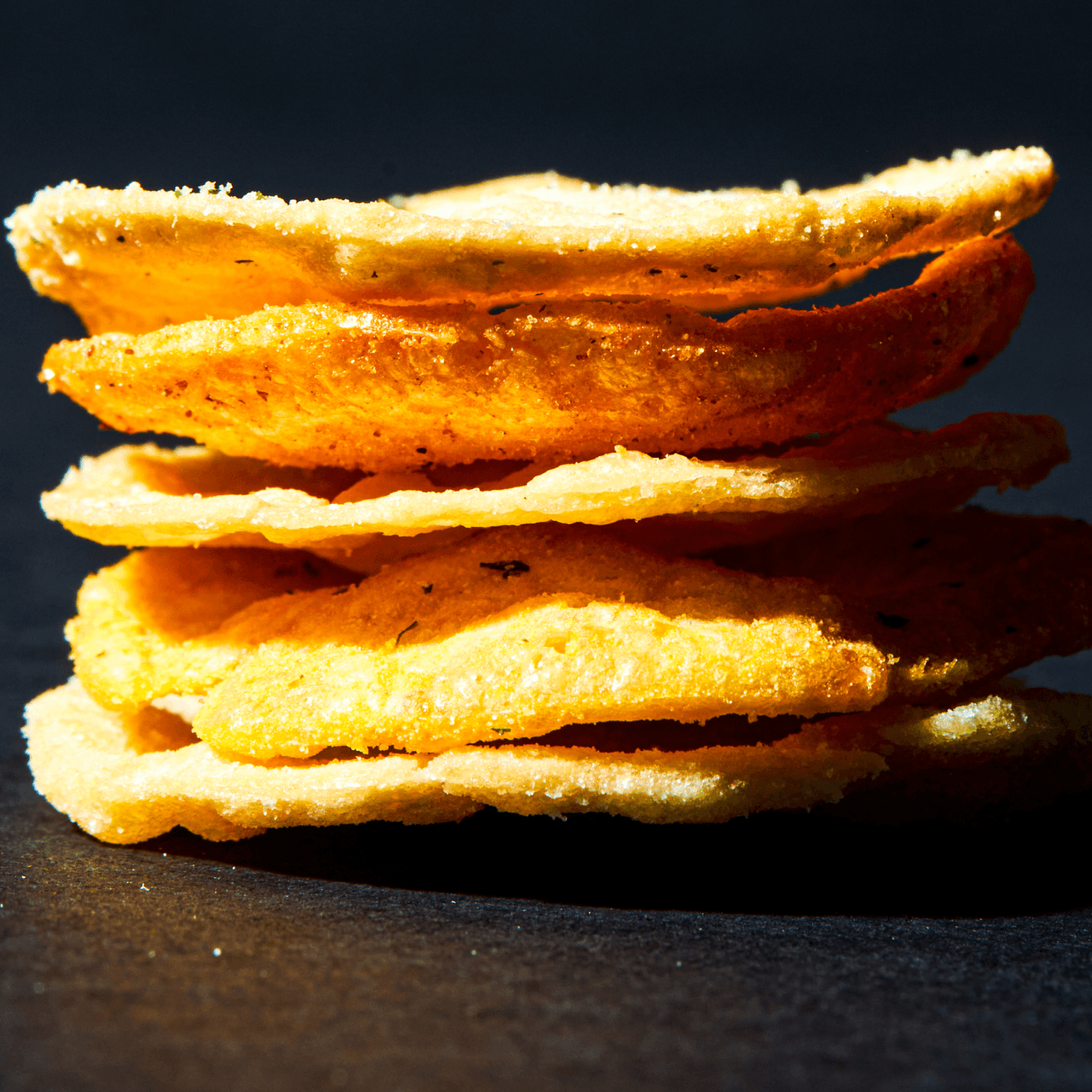 stack of chips