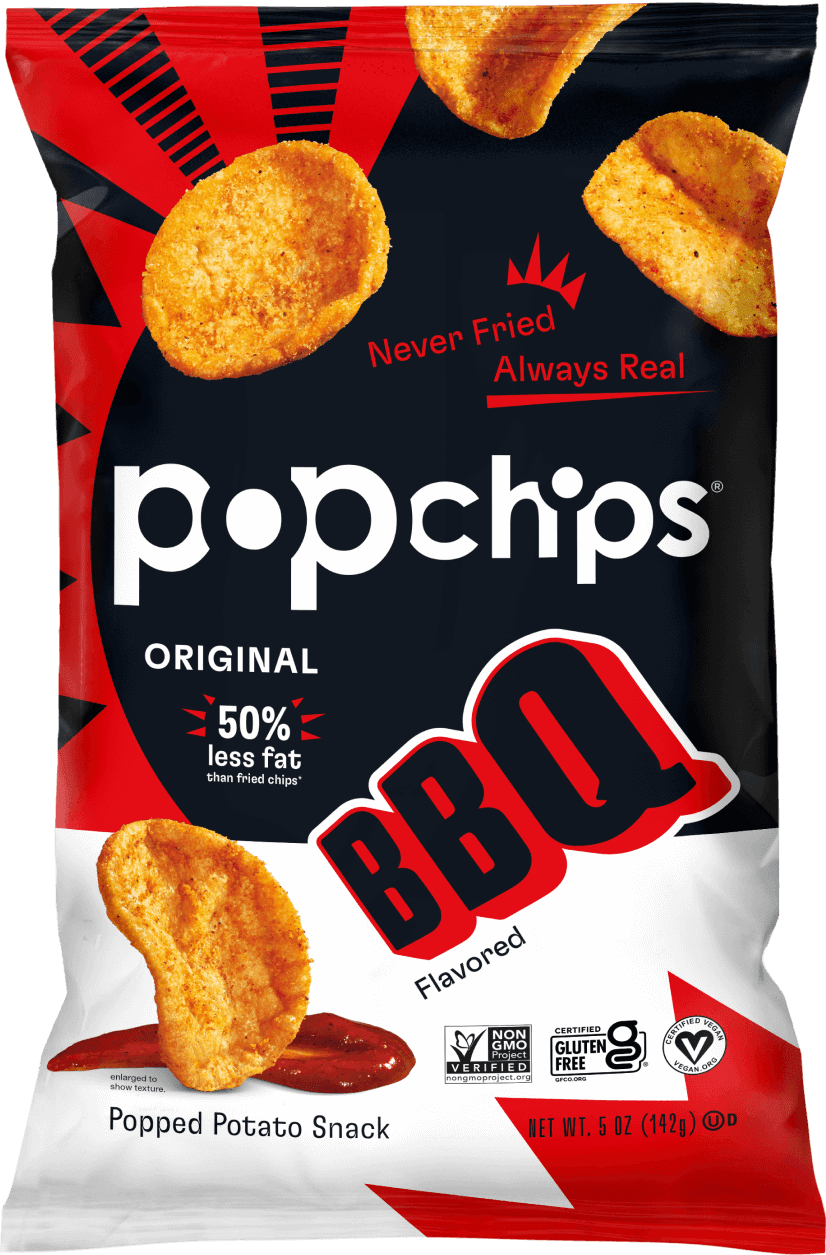 a bag of BBQ Popchips